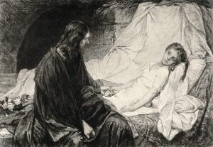 Christ with Jairus daughter